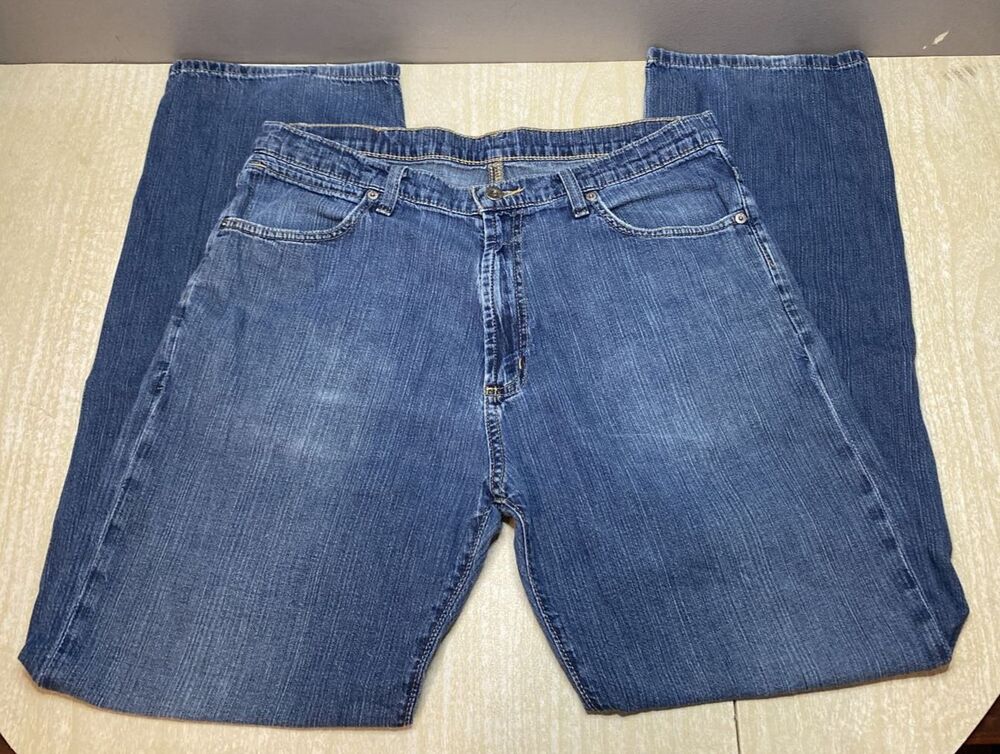 VTG Ralph Lauren RL POLO JEANS CO RL Langley Designer Blue Jeans Men's Sz 32X32